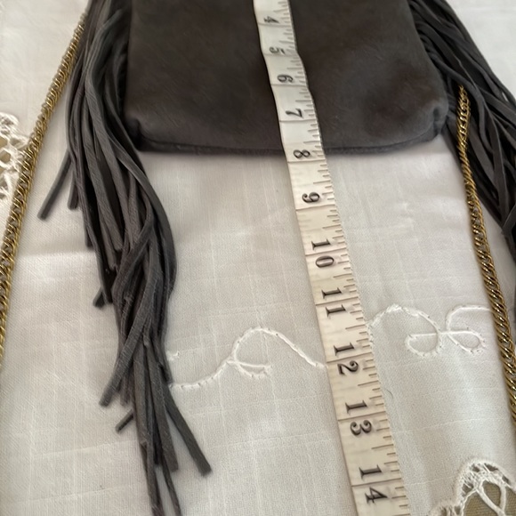Odote Suede Fringe Crossbody - Picture 5 of 8